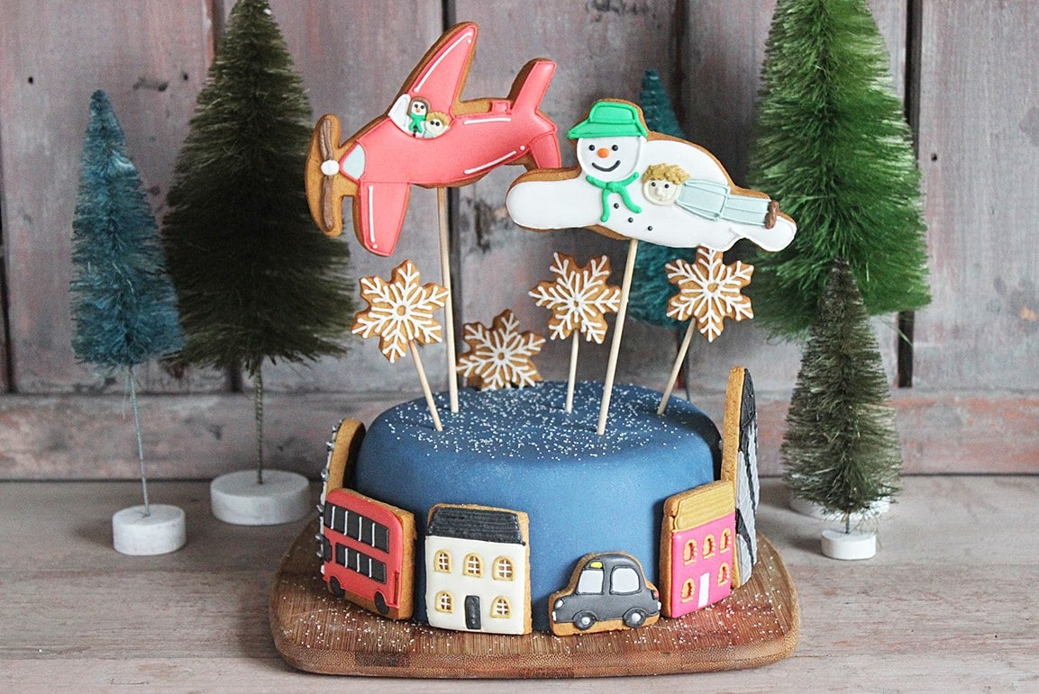DIY: Mini Merry Snowman | The Cake Blog